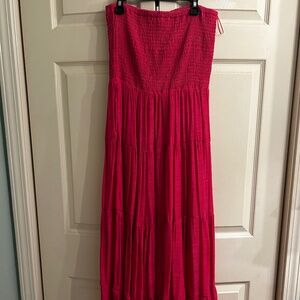 Floor length maxi dress